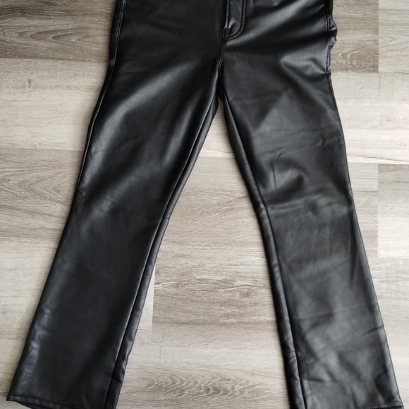 Mother The Insider Ankle Faux Show Leather Pants 29 - Picture 12 of 15